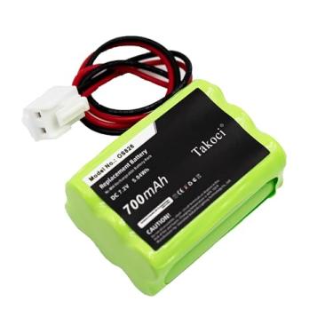 Imagem de Bateria de substituição compatível com Marmitek GP1000AAAH6YMX, GP11AAAH6YMX OS826 para sistema de alarme Prime WES sirene ProGuard OS826 Sirene ProGuard800 sem fio ProGuard painel de alarme 7,2V