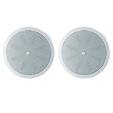 Imagem de JBL Professional Novo alto-falante de teto coaxial de 5,25 polegadas controle 45C/T, vendido em pares