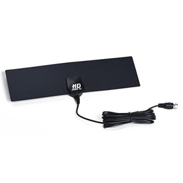 Imagem de Antena digital HD Free TV HD Free TV Antena digital HDTV gratuita TV interna grátis sinal HD antena digital de TV gratuita antena interna digital como visto na TV por HD Free TV