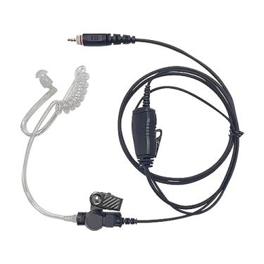 Imagem de WODASEN CLP1010e Fone de ouvido CLP1080e com tubo acústico de rádio, fone de ouvido com microfone PTT, compatível com Motorola CLP 1010e CLP 1080e CLP107e CLP1040e CLP1083e CLP446e CLPe446 CLPe Plus