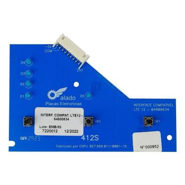 Imagem de Placa Interface Lavadora 12 Kg Lte12 único