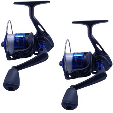 Imagem de Kit 2 Molinete Marine Sports Star 3 Azul Com Linha