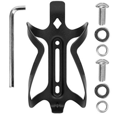 Imagem de Suporte para garrafas de bicicleta Munefe, suporte para garrafas de água para bicicleta, rack de garrafa de liga de alumínio para bicicleta de montanha, bicicleta de estrada, etc. (Black)