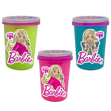 Imagem de 3x SLIME COM CHARMS 180G - BARBIE - SORTIDO - DOCE BRINQUEDO