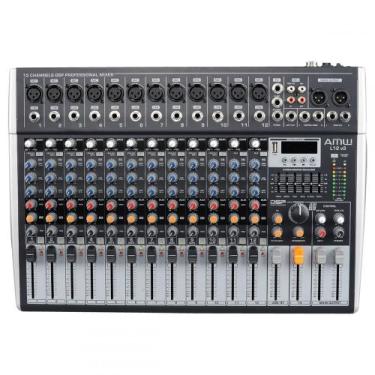Imagem de AMW L12 v3 Mesa de Som 12 Canais XLR Efx Rec Mp3 Eq