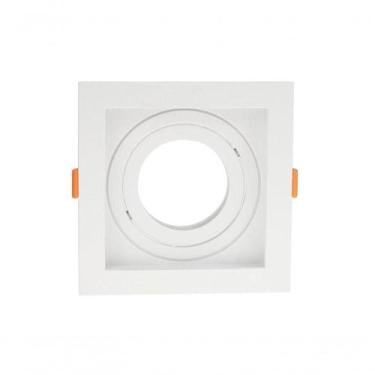 Imagem de Spot Recuado De Embutir Quadrado Móvel Par 20 Branco Taschibra