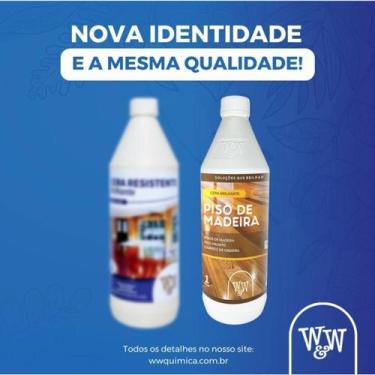 Imagem de Cera Brilhante WW Para Piso de Madeira 1L Proteção e Brilho Duradouro 