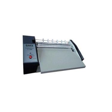 Imagem de Coladeira De Arquivos Sob Pressão Em Aço Tratado 40Cm Pro - MR MAQUINA