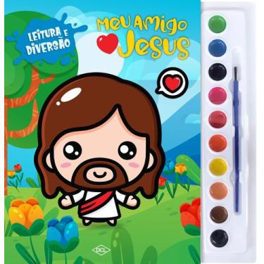 Imagem de Livro - Aquarela - Meu amigo Jesus