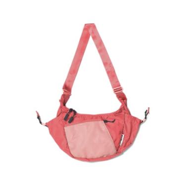 Imagem de Baboon to the Moon Bolsa tiracolo Crescent – Bolsa tiracolo impermeável para mulheres, bolsa de viagem pequena, bolsa de ombro leve, Perfurador neon, Transversal crescente