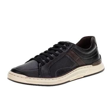 Imagem de Sapatênis Denim Loop De Couro Preto-Preto-40