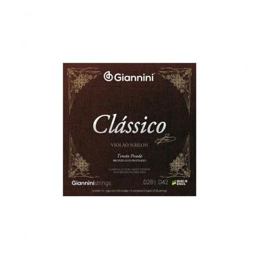 Imagem de Encordoamento Violão Nylon 65-35 Tensão Pesada Bronze Genwpa