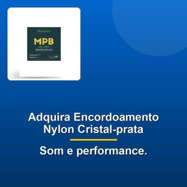Imagem de Encordoamento Violão Nylon Cristal-prata S- Bolinha