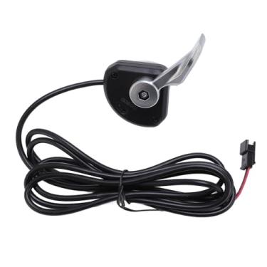 Imagem de RiToEasysports Acelerador de Polegar, Acelerador de Bicicleta Elétrica Com Controle de Velocidade Sensível ABS Com Plugue SM para Scooter Elétrico