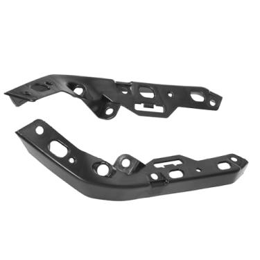 Imagem de Boxonly Par de suporte de para-choque dianteiro esquerdo e direito compatível com Dodge Charger 2015-2018 Suporte de montagem de substituição OE 68213539AC 68213538AC plástico preto