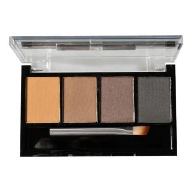 Imagem de Paleta de Sombras Para Sobrancelhas Ruby Rose  Com Pincel - Congratula
