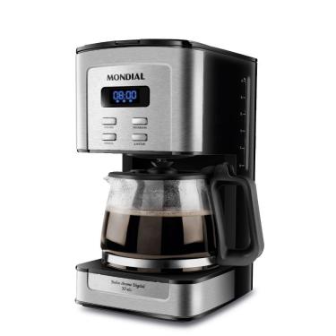 Imagem de Cafeteira Elétrica Mondial Dolce Arome Digital C-44-32X-SDI 800W Preto/Inox 127V