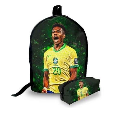 Imagem de Mini Mochila Urbana + Estojo - Estevão Brasil - Lançamento