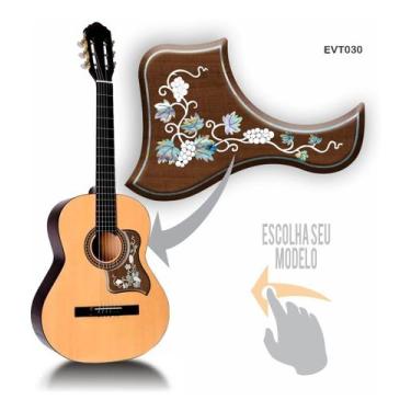 Imagem de Escudo De Violão Personalizado Resinado Relevo Evt017 - Resitank, EVT0