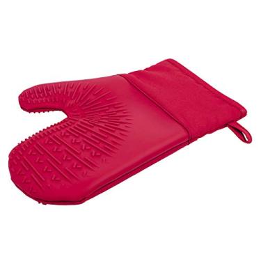 Imagem de Euro Home - Luva de Silicone com Euro Vermelho - SIL3031-VM