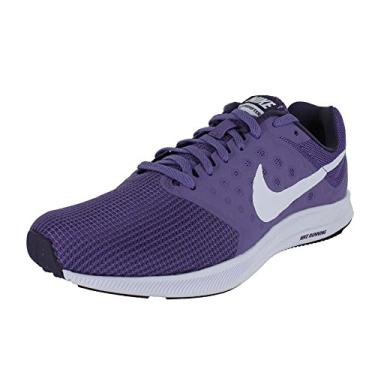 Imagem de Nike Tênis de corrida feminino Venture Runner Suede, Branco/preto/preto, Large