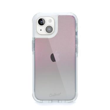 Imagem de Customic Capinha Case Capa para Celular iPhone 15 (6.1"), Impactor Ultra Glitter Anti Impacto Proteção Militar 3 metros contra quedas, Antiamarelamento, Transparente, Gradiente Rosa