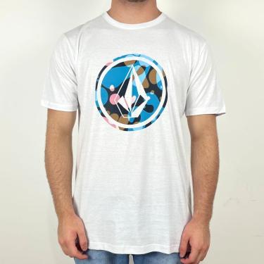 Imagem de Camiseta Volcom Liquid Light Branco-Masculino