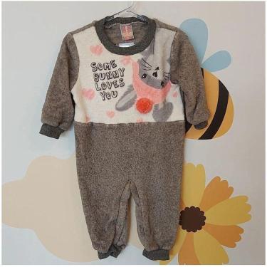 Imagem de Macacão quentinho inverno bebê Fleece