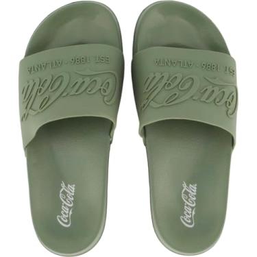 Imagem de Chinelo Coca Cola Slide Coke Bold Verde