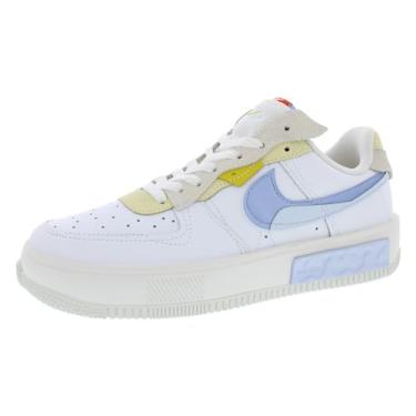 Imagem de Nike Tênis feminino Air Force 1 Fontanka, Branco claro marinho/fantasma branco, 38