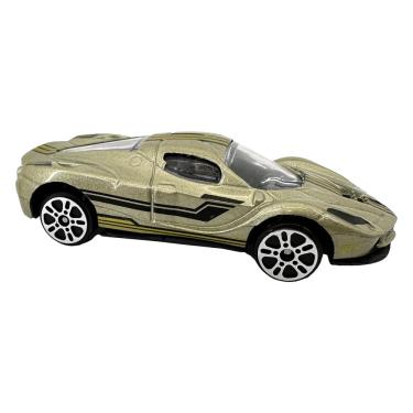 Imagem de Mini Veículos Die Cast Garagem S.A. - Prata e Dourado