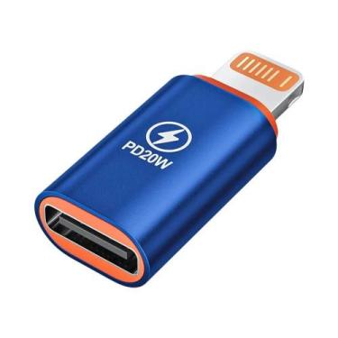 Imagem de Carregamento Rápido Usb C Para Adaptador Lightning Pd 20w 120w Iphone 