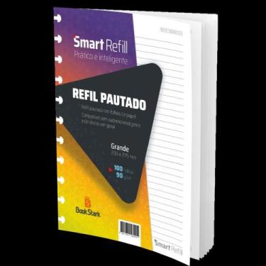 Imagem de Refil Pautado para Caderno Inteligente 100 Folhas - 11 discos - Editor
