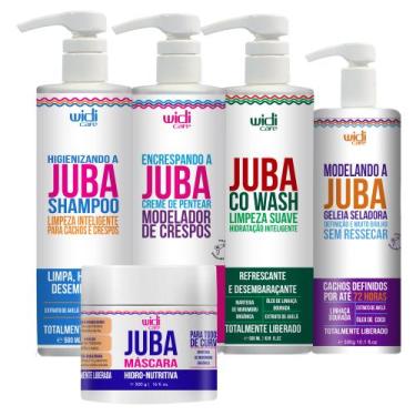 Imagem de Kit Juba Widi Geleia, Máscara, Co Wash, Higienizando E Encre - Widi Ca