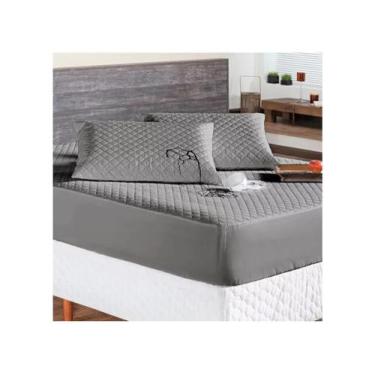 Imagem de Capa Protetor de colchão BOX Casal  Queen Matelado impermeável - IÉ EN