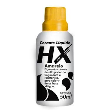 Imagem de Corante liquido hx amarelo 50ml - hidracor