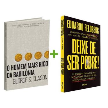 Imagem de Kit 2livros, O Homem mais Rico da Babilônia + Deixe de Ser Pobre, Clás