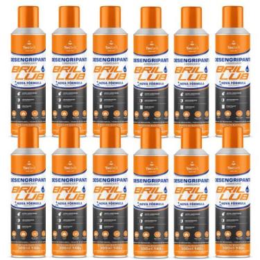 Imagem de Lubrificante Desengripante Spray Kit 12 x 300ml Tecbril Bril Lub