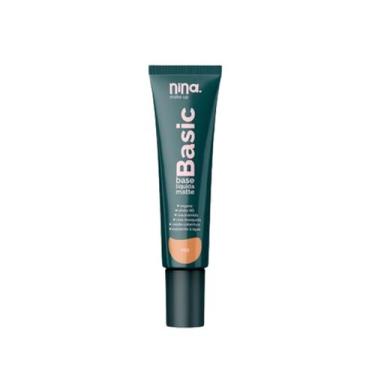 Imagem de Base Liquida Matte Basic  Nina Makeup, 02