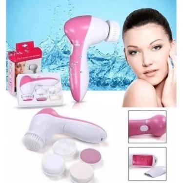 Imagem de Escova Elétrica Facial Rotativo Rosa - Prosperity 