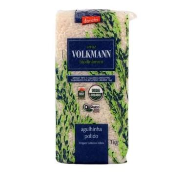 Imagem de Arroz branco agulhinha (longo fino) orgânico biodinâmico à vácuo volkm