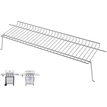 Imagem de PETKAO G470-0001-W1 Rack de aquecimento para churrasqueira Charbroil Performance 4 queimadores peças de reposição 463342119 463347519 463342118 463376117 463376217 463332718, grade giratória para