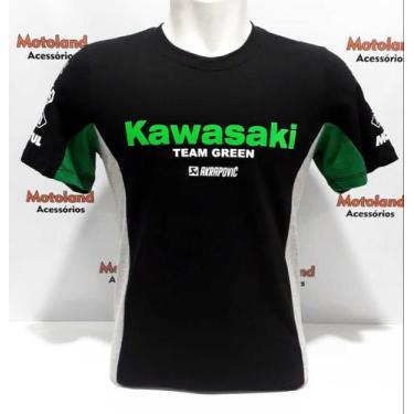 Imagem de Camiseta Masculina Kawasaki Moto GP - ALL 264, Tamanho Extra - G4