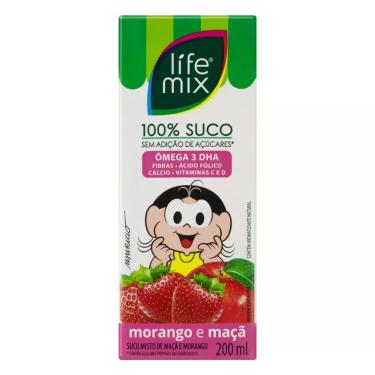 Imagem de Suco Morango e Maçã Turma da Mônica Life Mix 200ml
