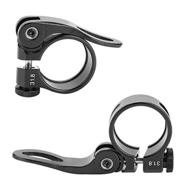 Imagem de Braçadeira de selim 31,8, liberação rápida Road Bike Selim braçadeira de bicicleta 31,8 mm braçadeira de selim grampo de selim grampo de fixação acessório de ciclismo