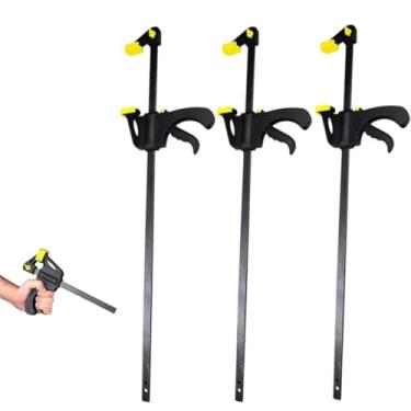 Imagem de Grampo Aperto Rápido Tipo Sargento 60cm 24"Pol | 03 Un