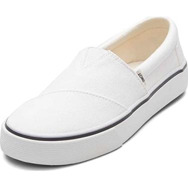 Imagem de TOMS Tênis feminino Alpargata Fenix Slip-On, Branco, 42