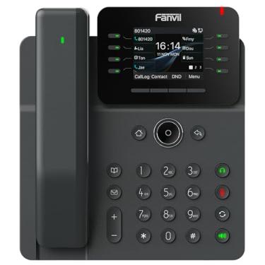 Imagem de Fanvil Telefone Ip Empresarial V62 Pro Prime, Tela Colorida De 2,8 Polegadas, Aparelho Sem Fio Hac, 12 Linhas Sip