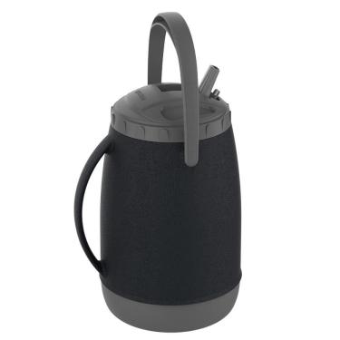 Imagem de Garrafão Térmico estilo Jarra 2,5l para água e tererê Preto Atacama Soprano
