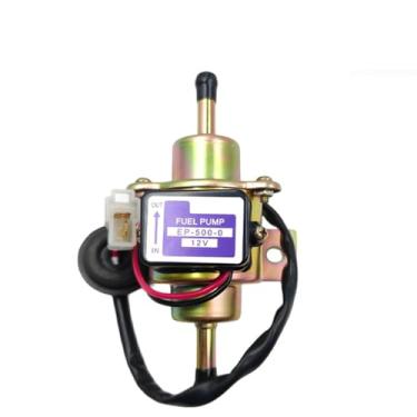 Imagem de Bomba de Combustível Elétrica a Gás Diesel com Tubo de 1/4" 3-5 PSI Universal de Baixa Pressão CROMADA